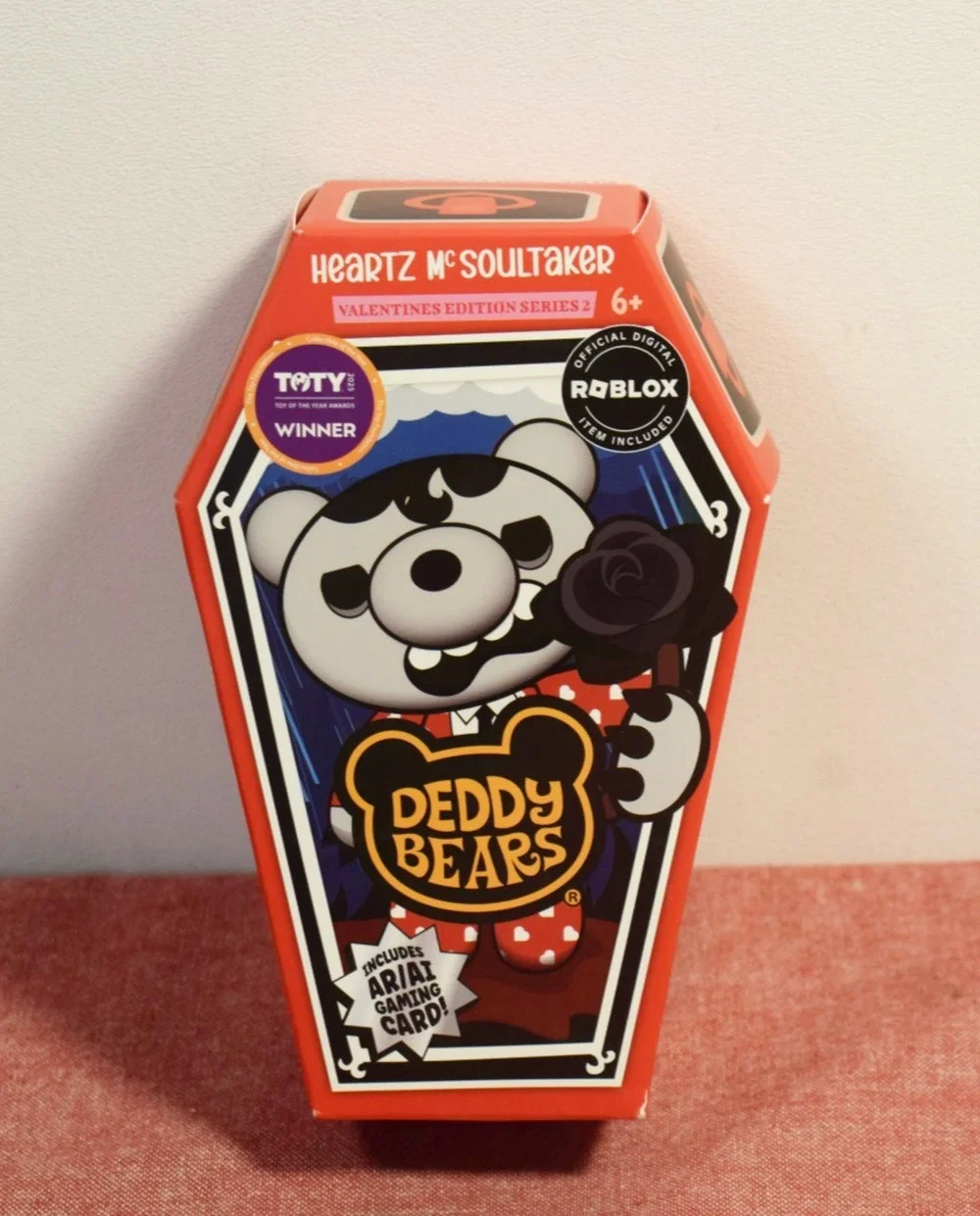 Deddy Bears Coffin Valentine's Day Series 2 Heartz McSoultaker Mini Plush